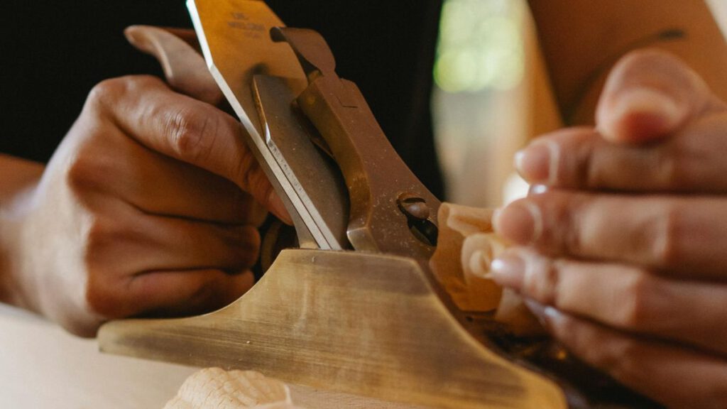 trabajando la madera